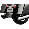 Vance & Hines Twin Slash Slip-On Muffler Kit For 17-24 Harley Davidson Touring