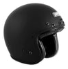 Simpson Motorcycle Chopper Helmet - Flat Black - XS
