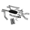 PPE Dual Exit Cat-Back Exhaust Kit w/ Polished Tips For 2019-2023 RAM 1500 5.7L