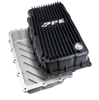 PPE Black Deep Transmission Pan & Rear Diff Cover For 2020-2024 GM 3.0L Duramax