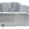 PPE Raw Aluminum Oil Pan & Rear Differential Cover For 2011-2016 GM 6.6L Duramax