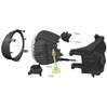 Rigid 360-Series SAE Yellow Fog Light Kit For 10-20 Toyota Tundra/4Runner/Tacoma