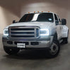 AlphaRex Black LUXX-Series LED Projector Headlights For 2005-2007 Ford Super Duty/Excursion