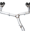 AWE Track Edition Catback Exhaust w/ Diamond Black Tips For 2022-2025 Subaru WRX