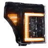Morimoto XB LED Headlights w/ Amber DRL For 2011-2016 Ford F-250/F-350 Super Duty