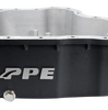 PPE Black Aluminum Oil Pan & Rear Differential Cover For 11-16 GM 6.6L Duramax