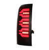 AlphaRex LUXX Series Black-Red LED Tail Lights For 2014-2019 Chevrolet Silverado 1500 2500 3500