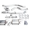 AWE Touring Exhaust w/ Chrome Tips For 22-25 Acura Integra A-Spec/Honda Civic Si