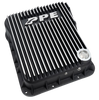 PPE Brushed Transmission Pan & Rear Diff Cover Kit For 2001-2019 GM 6.6L Duramax