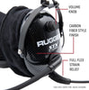 Rugged Radios Ultimate Headset For Stereo & Offroad Intercoms - Over The Head