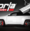 Borla ATAK Axle-Back Exhaust w/5" Chrome Tips For 12-14 Jeep Grand Cherokee SRT8