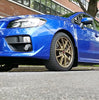 Rally Armor Black UR Mud Flaps w/ Red Logo For 2015-2021 Subaru WRX & STI