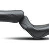 Mustang Sport Touring 12.5" Black Two-Piece Seat For 2004-2009 Honda VTX1300C