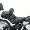 Mustang Sport Touring Passenger Seat For 06-17 Harley-Davidson Softail Wide Tire