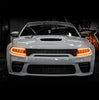 AlphaRex NOVA-Series Black LED Projector Headlights For 2015-2023 Dodge Charger