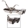 Invidia Gemini Steel Cat-Back Exhaust w/ 3.5" Quad Tips For 2022-2024 Subaru WRX