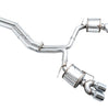 AWE Touring Edition Cat-Back Exhaust w/ Chrome Tips For 2020-2024 Audi C8 S6/S7