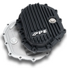 PPE Black Heavy Duty Front & Rear Differential Cover For 11-19 GM 6.6L Duramax