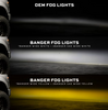 Morimoto Wide/Yellow Banger HX8 LED Fog Lights For 20-22 Ford F-250/F-350/F-450
