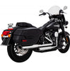 Vance & Hines Chrome Slip-On Mufflers For 18-22 Harley Davidson Softail Heritage