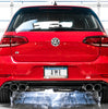 AWE Track Edition Cat-Back Exhaust w/ Chrome Tips For 15-17 Volkswagen Golf R