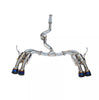 Invidia Gemini R400 Quad Titanium Tip Cat-Back Exhaust For 15-21 Subaru WRX/STI