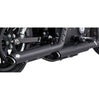Vance & Hines Twin Slash 3" Black Slip-Ons For 14-22 Harley Davidson Sportster