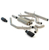 PPE Polished Dual Exit Cat-Back Exhaust Kit w/ Black Tips For 14-19 GM 1500 5.3L
