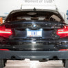 AWE Touring Axle-Back Exhaust w/ Diamond Black Tips For 14-21 BMW M235i/M240i
