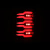 AlphaRex LUXX-Series LED Tail Lights (Alpha-Black) For 2007-2013 Chevrolet Silverado 1500 2500 3500