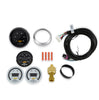 AEM Classic Digital 0-100 PSI Oil & Fuel Pressure Gauge Kit - Universal