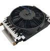 Derale 16 Pass Electra-Cool Remote Transmission Cooler Kit -8AN Inlets 10" Fan