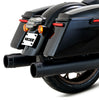 Vance & Hines Torquer 450 Machine Cut Mufflers For 17-23 Harley Davidson Touring