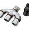 AWE Track Edition Cat-Back Exhaust w/ Black Tips For 2017-2020 Honda Civic Si