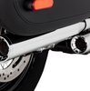 Vance & Hines Eliminator 300 Slip-On Mufflers For 18-23 Harley Davidson Heritage