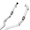 AWE Track Edition Cat-Back Exhaust w/ Black Tips For 2018-2024 Audi S5 Sportback