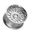 Fittipaldi (4) 24X10 8X170 Mirror Coat Wheels For 1999-2026 Ford F-250 F-350