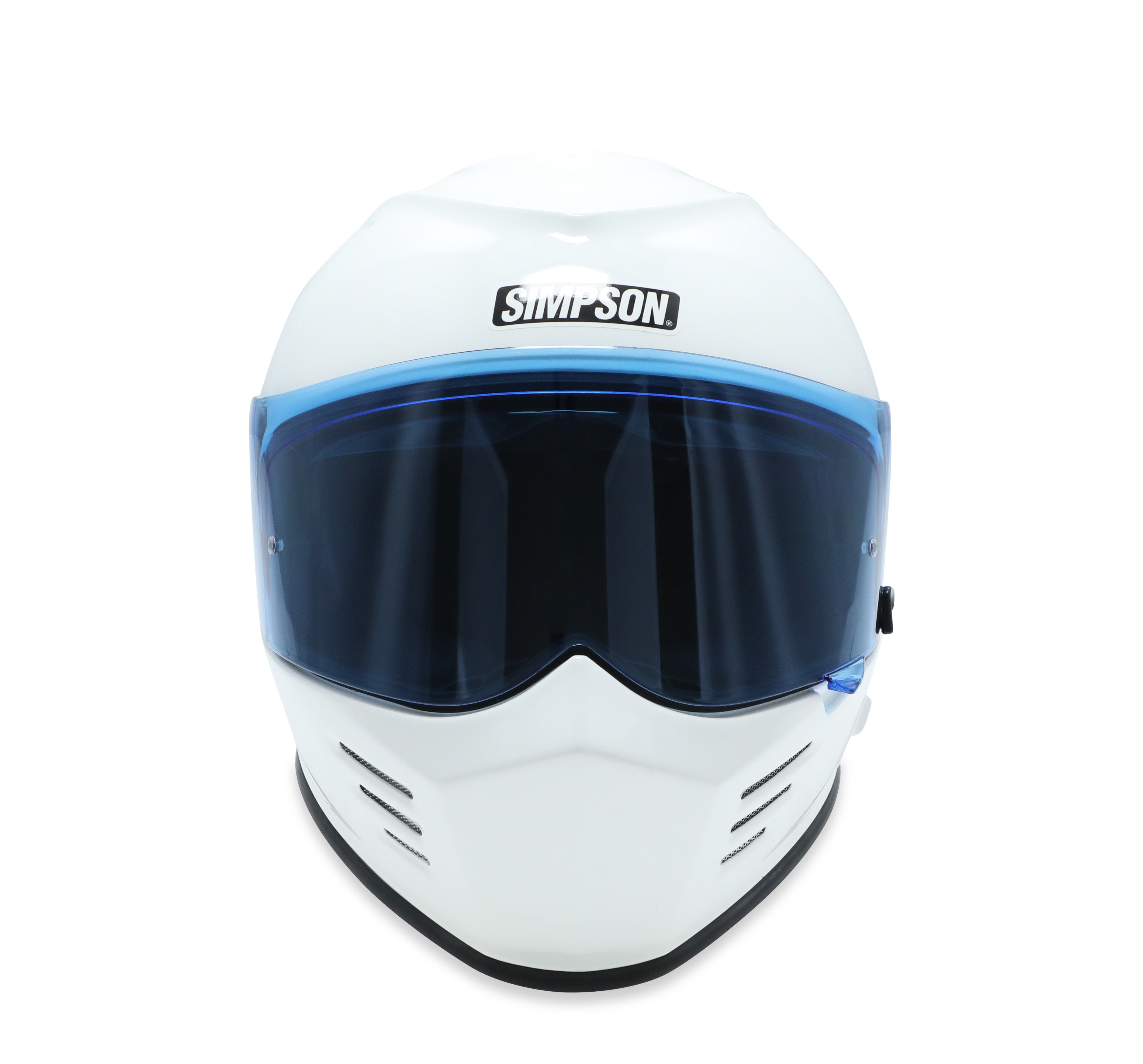 Simpson Motorcycle Ghost Bandit Helmet - White - Medium - DOT/ECE 22.05