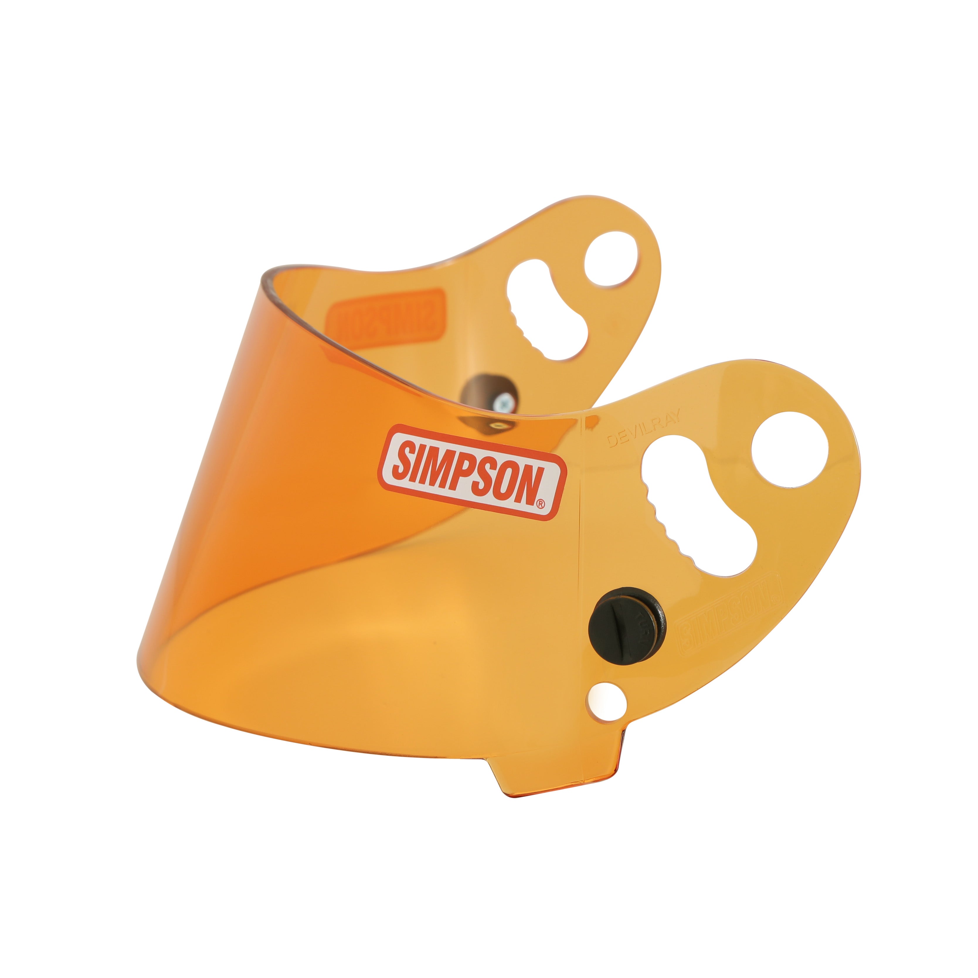 Simpson Racing Devil Ray Shield Amber