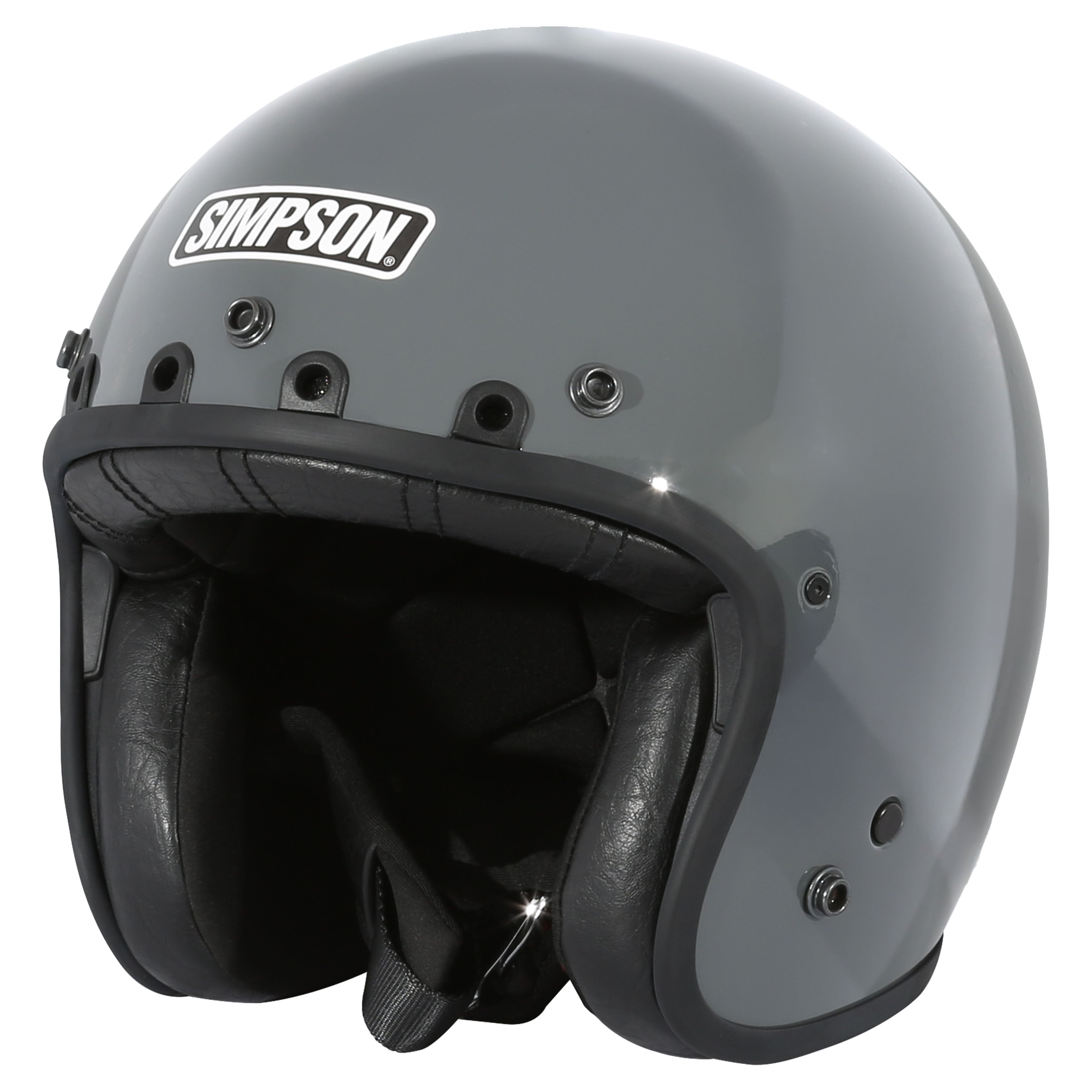 Simpson Motorcycle Chopper Helmet - Armor - Medium - DOT