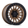 (4) 18x9 KMC KM552 IMS Matte Bronze/Black Wheels 6X135 +30MM For 2004-2026 Ford F-150