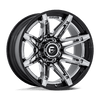 (4) 20x10 Fuel Brawl Chrome Wheels 8X170 -18MM Offset For 1999-2027 Ford F-250/F-350 SRW