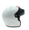 RaceQuip OF20 Snell SA2020 Open Face Auto Racing Helmet, Medium, Gloss White