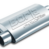 Borla PRO-XS Muffler 3" Offset Inlet/Center Outlet 4x9.5x14 Oval - Universal
