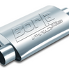 Borla ProXS 2" Offset Inlet/2" Center Outlet 14" body Oval Muffler - Universal