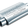 Borla ProXS 3'' Offset Inlet/Center Outlet Reversible Oval Muffler - Universal
