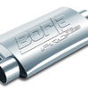 Borla ProXS 2.25" Offest Inlet/2.25" Center Outlet Steel Oval Muffler Universal