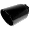 FLO~PRO 4x7x15 Black Powder Coated Exhaust Tip