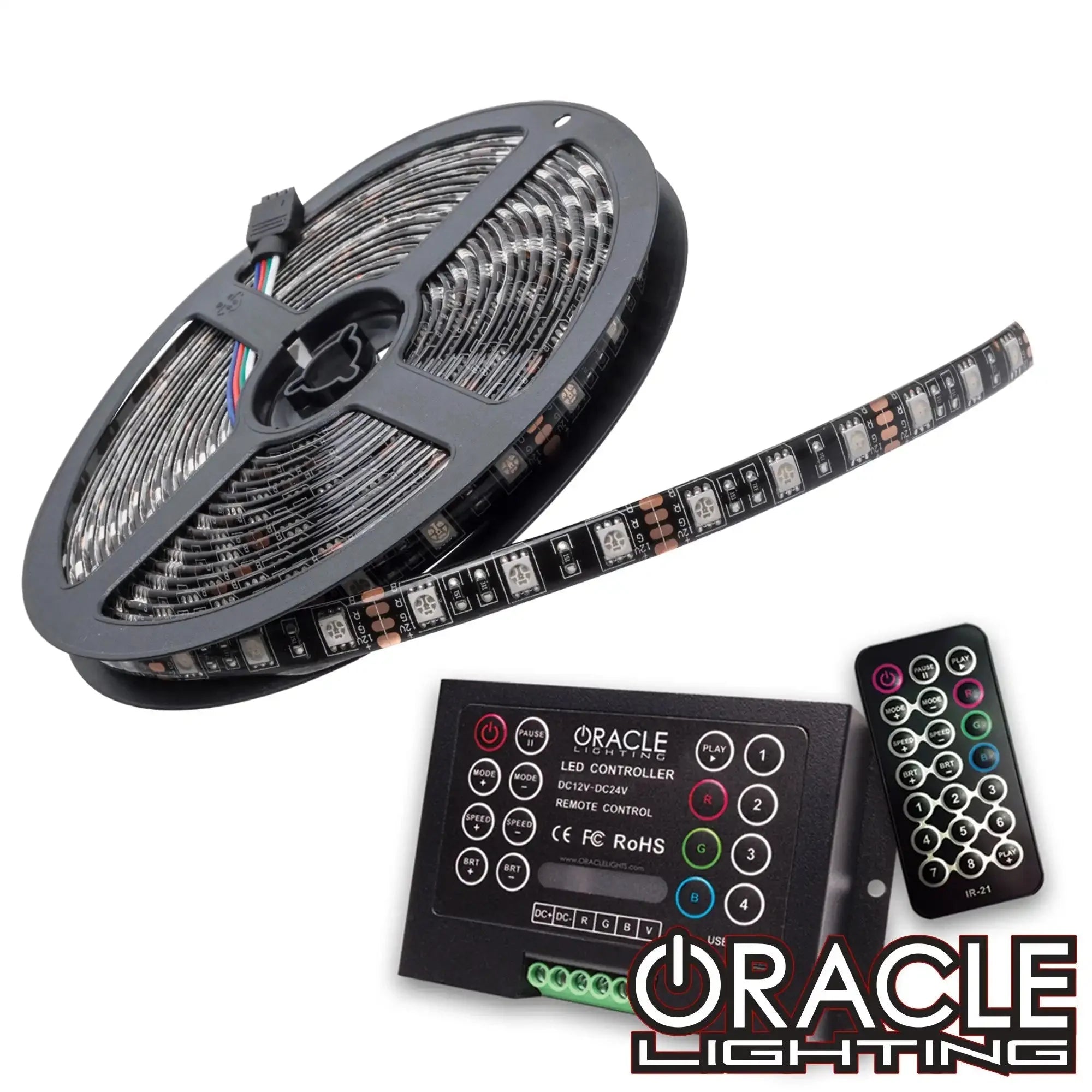 Oracle Lighting 200in RGB ColorSHIFT Flexible LED Strip System w/ 2.0 Controller - Universal