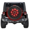Oracle Lighting LED Illuminated Spare Tire Wheel Ring Third Brake Light Red - Universal